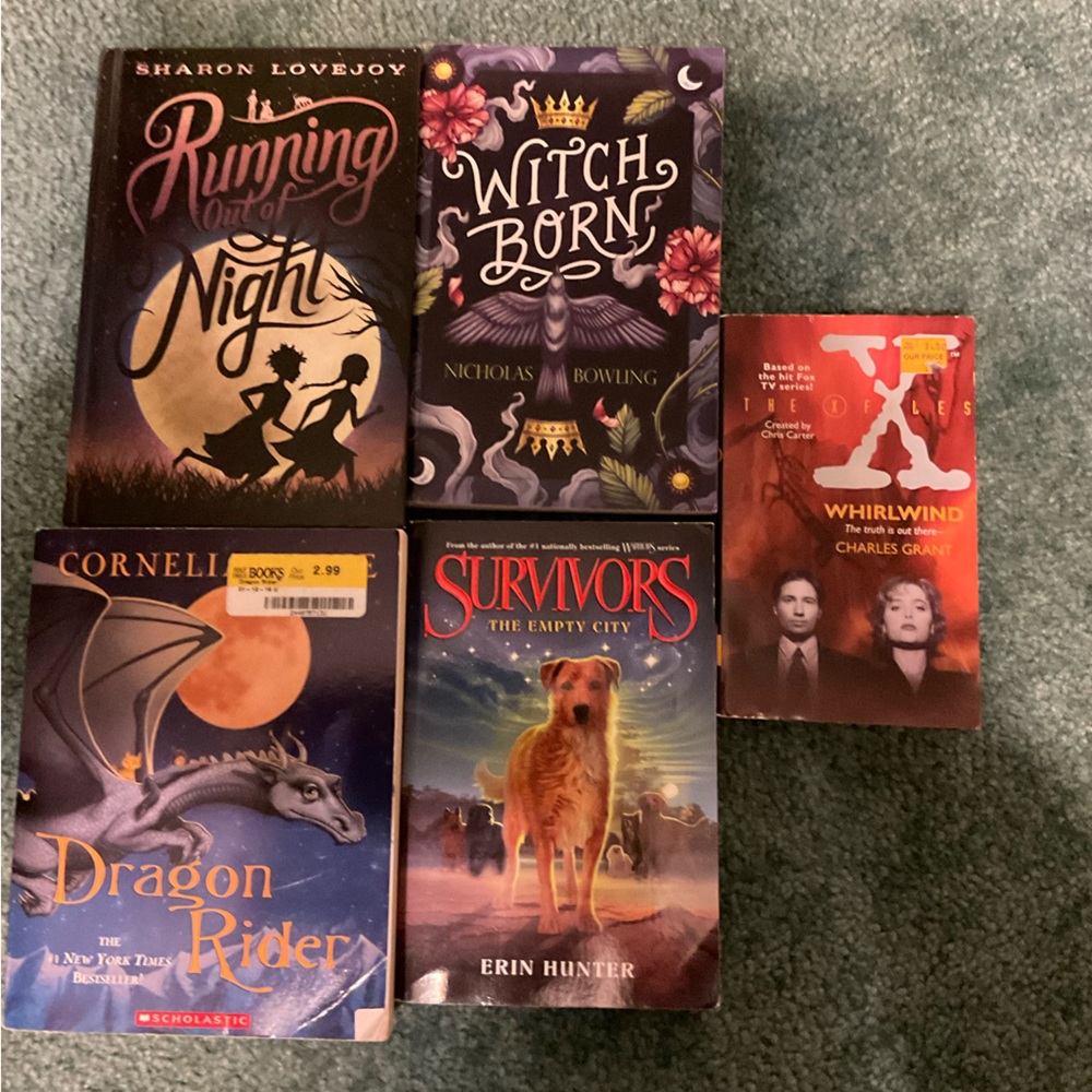 Assorted Fantasy and Fiction Books